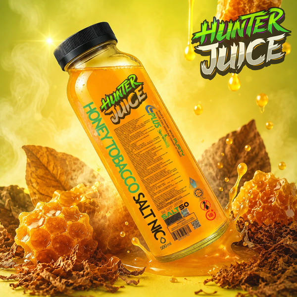 سالت نیکوتین تنباکو عسل Honey tobacco هانترجویس 1 سالت نیکوتین تنباکو عسل Honey tobacco هانترجویس