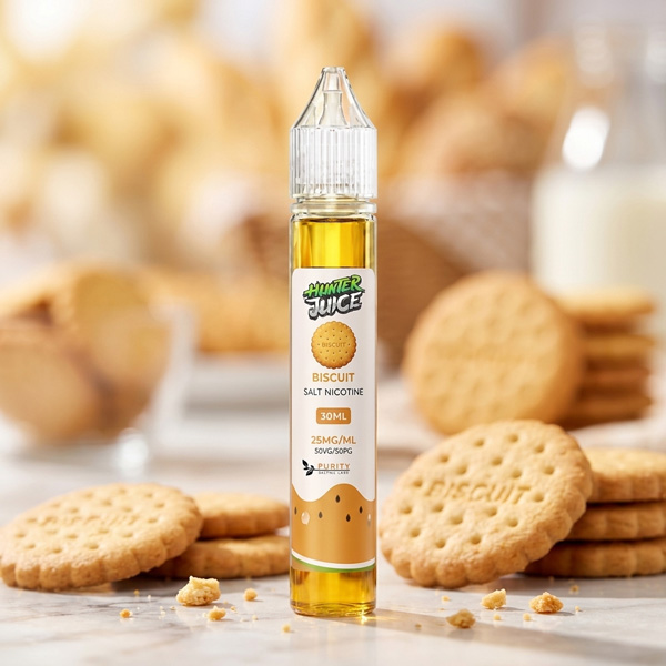 سالت نیکوتین بیسکوییت Biscuit هانترجویس 30 میل 1 سالت نیکوتین بیسکوییت Biscuit هانترجویس 30 میل