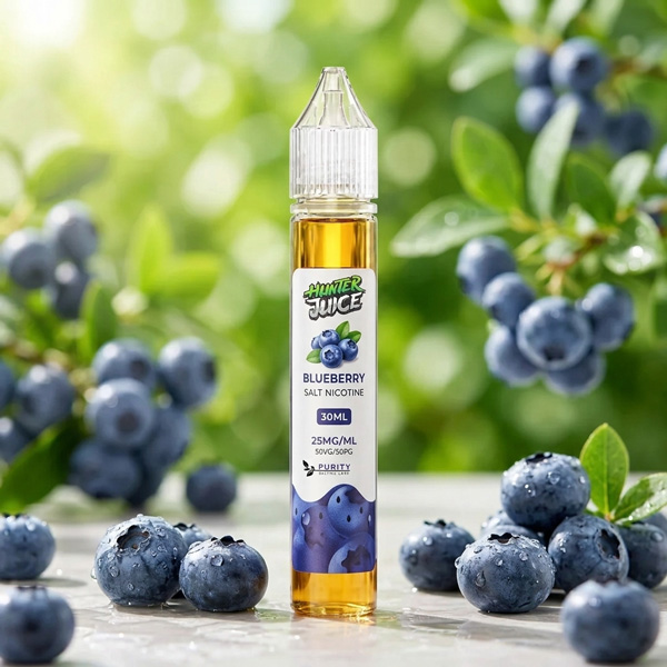سالت نیکوتین بلوبری Blueberry هانترجویس 30 میل 1 سالت نیکوتین بلوبری Blueberry هانترجویس 30 میل