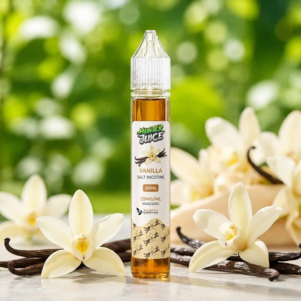 سالت نیکوتین وانیل Vanilla هانترجویس 30 میل 1 سالت نیکوتین وانیل Vanilla هانترجویس 30 میل